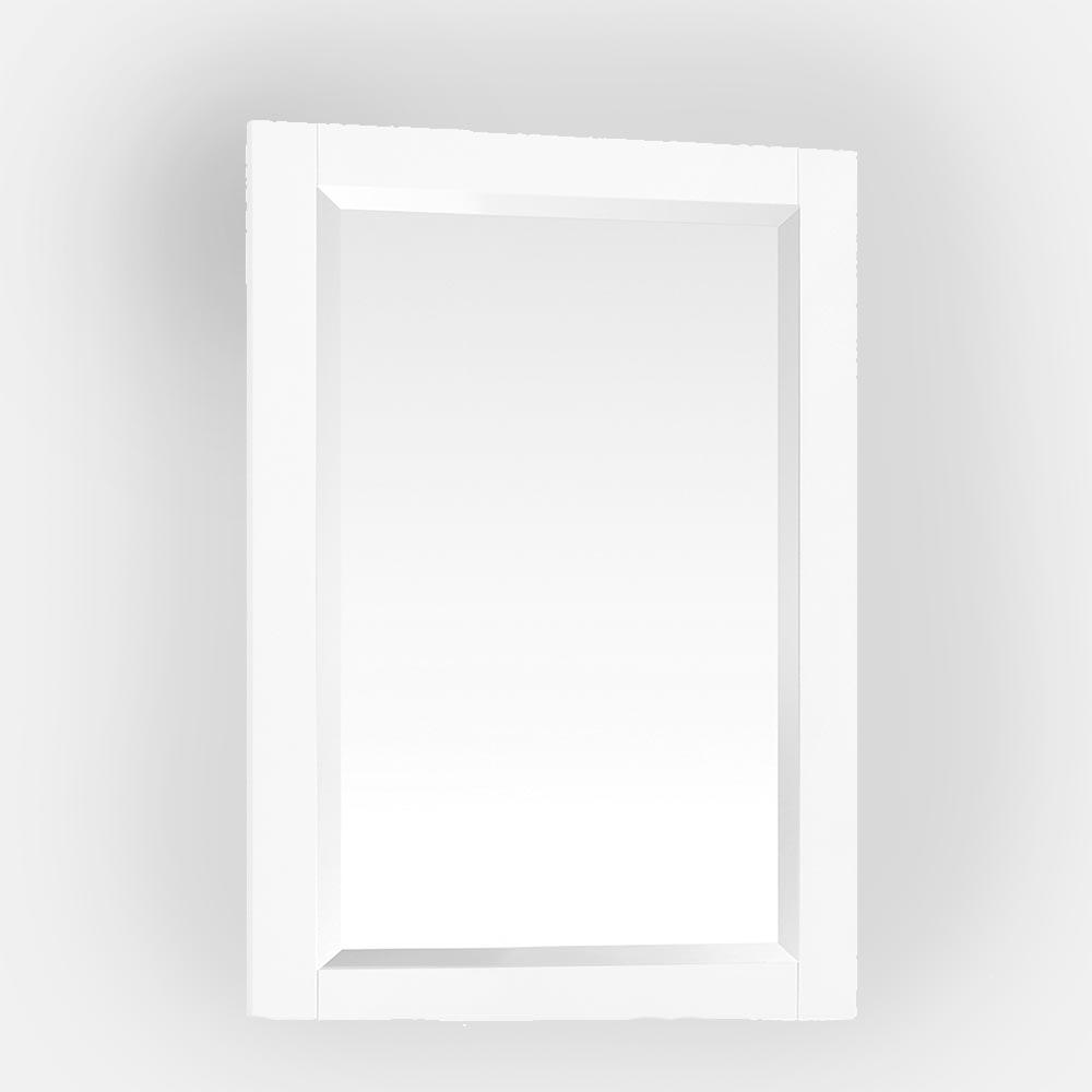 Chelan Framed Vanity Mirror - White