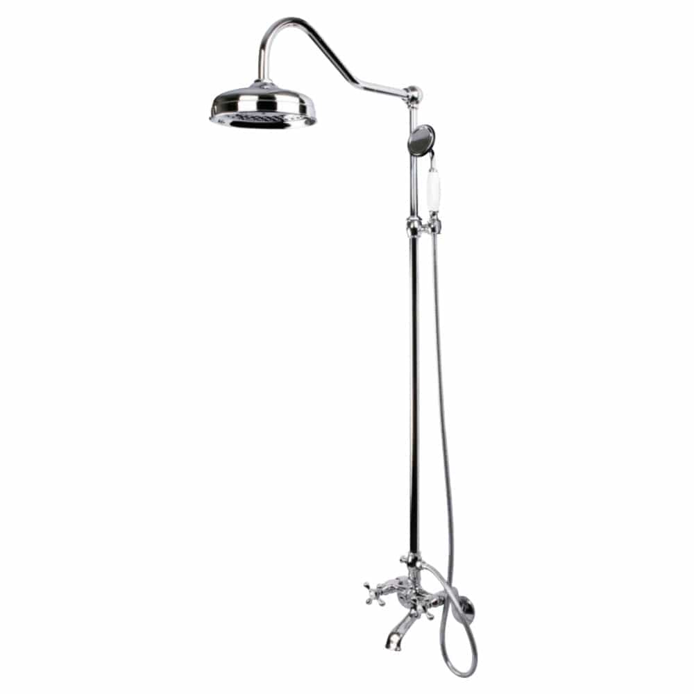 Classic Clawfoot Tub Faucet and Shower Package