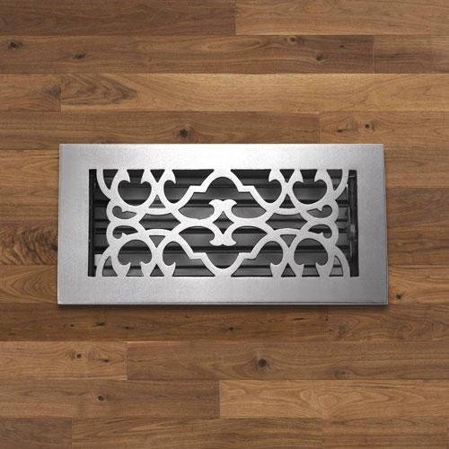 Classic Solid Brass Floor Register