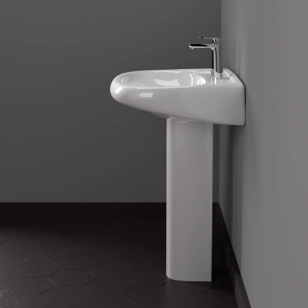 Conway Vitreous China Pedestal Sink