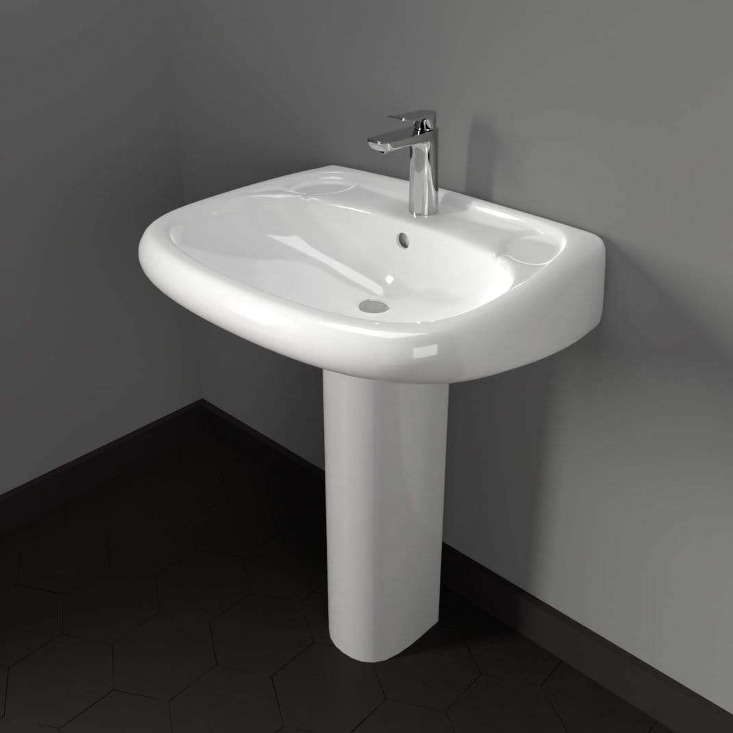Conway Vitreous China Pedestal Sink