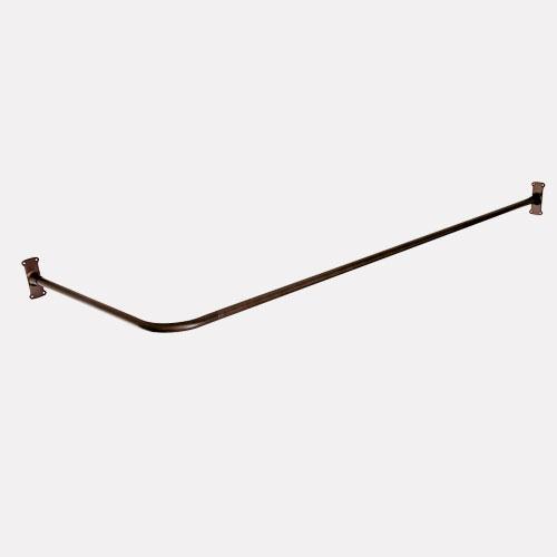 Corner Solid Brass Shower Rod