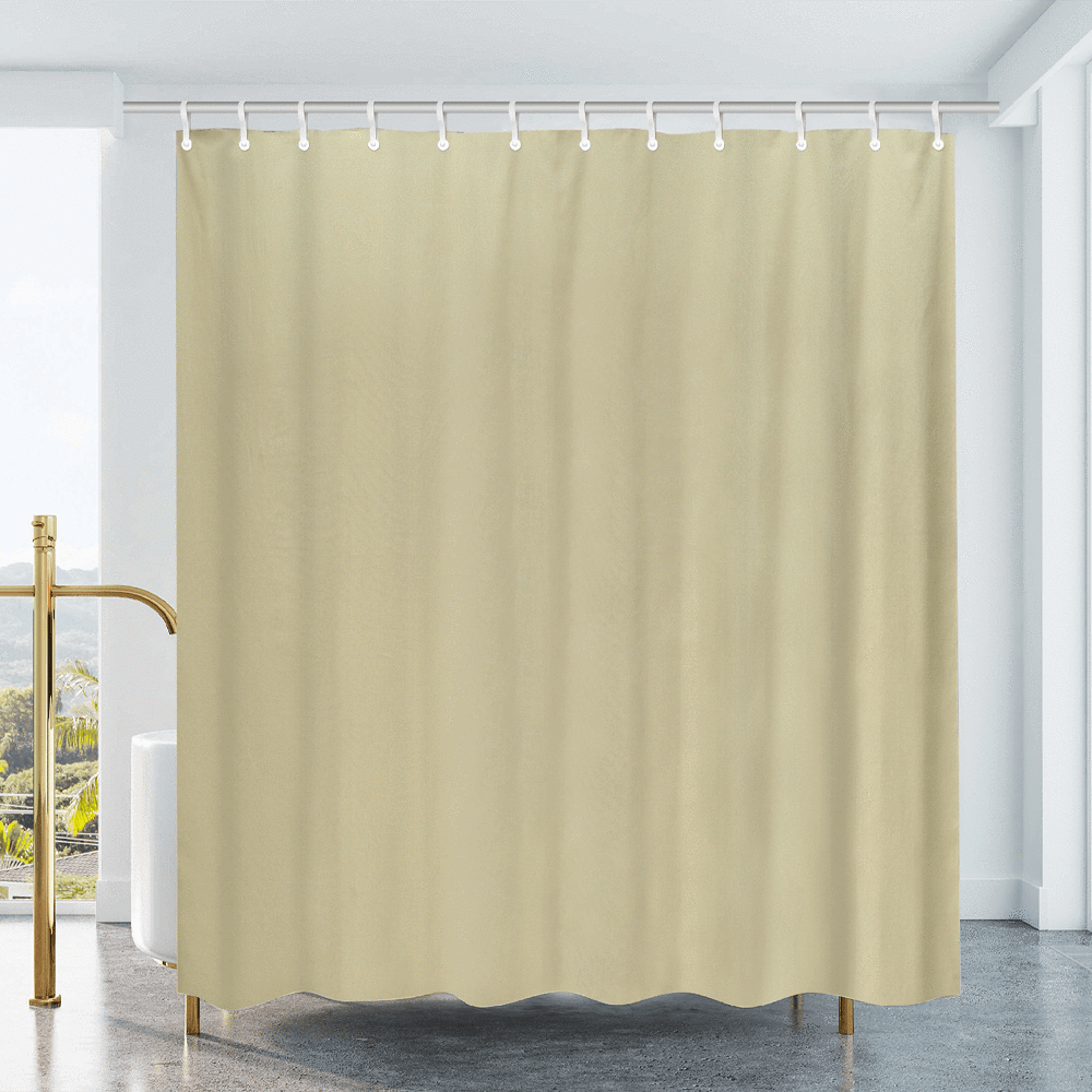 Cotton Duck Shower Curtain - Natural