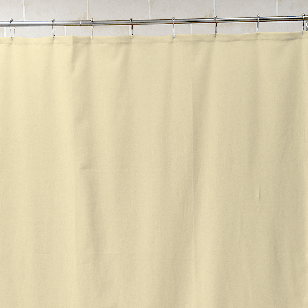 Cotton Duck Shower Curtain - Natural