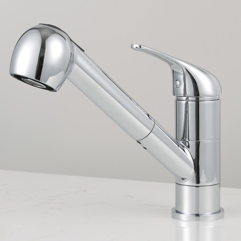 Cullman Single-Hole Pull-Out Kitchen Faucet
