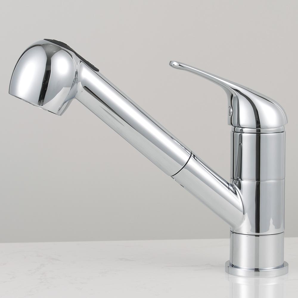 Cullman Single-Hole Pull-Out Kitchen Faucet