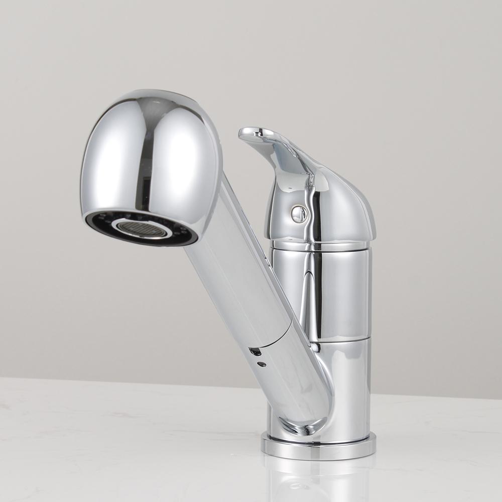 Davison Single-Hole Pull-Out Kitchen Faucet