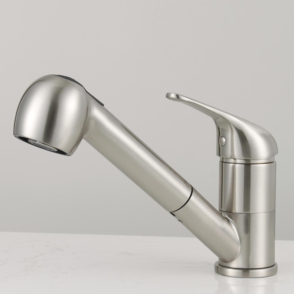 Davison Single-Hole Pull-Out Kitchen Faucet