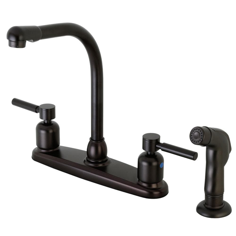 Domenico Bridge Kitchen Faucet with Sprayer