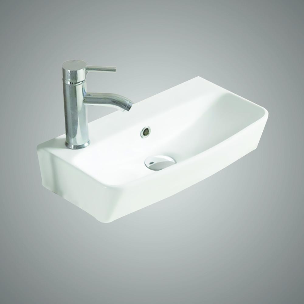 Dorma Vitreous China Wall-Mount Bathroom Sink