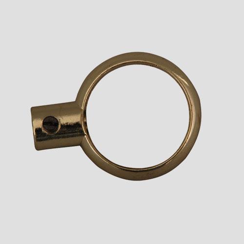 Eye-Loop for Shower Rod Ceiling Support