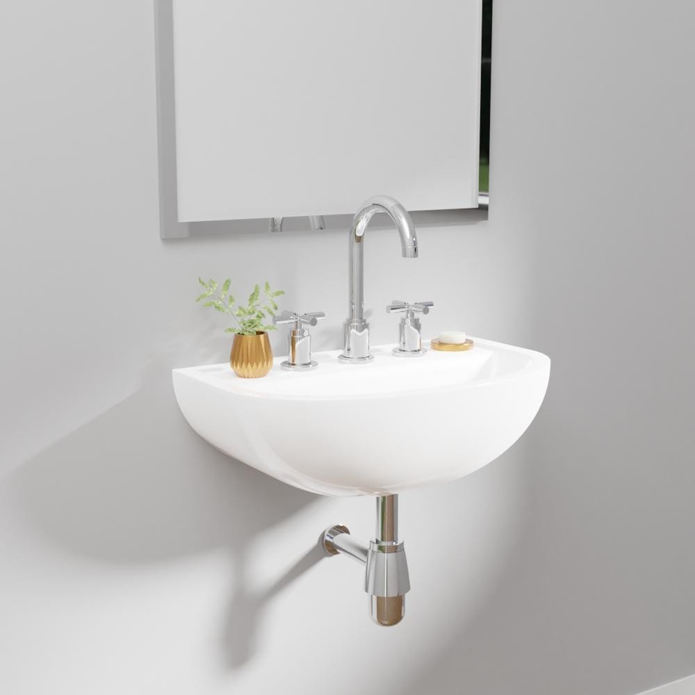 Fallston 100 Vitreous China Wall-Mount Sink