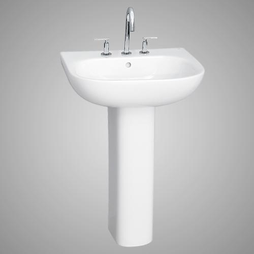 Galena 100 Vitreous China Pedestal Sink