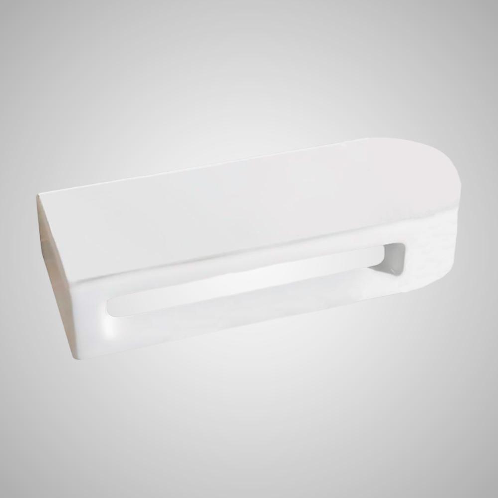 Garron Vitreous China Vessel Sink with 8" Rounded End Base