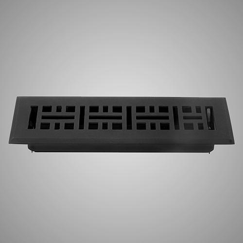 Geometric Cast Iron Floor Register