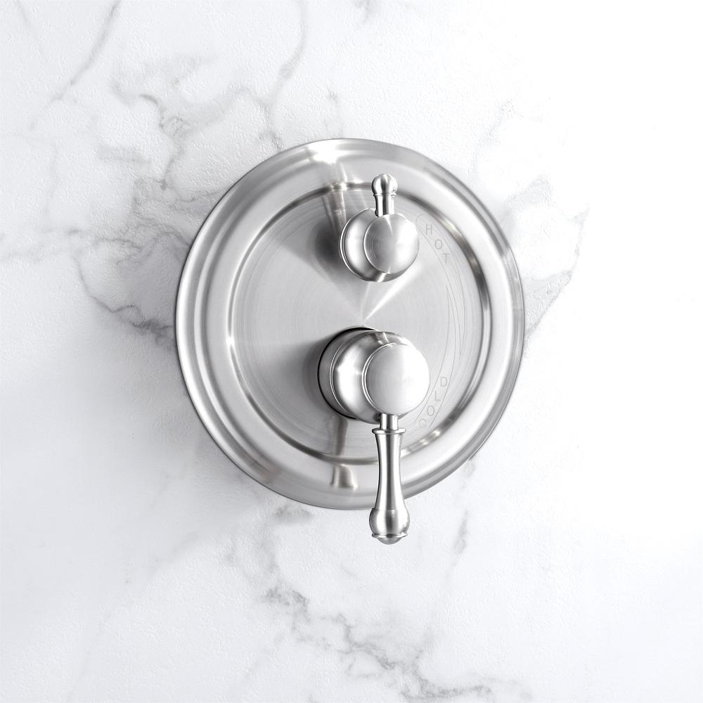 Grant Pressure Balance Shower System with Shower Head and Hand Shower