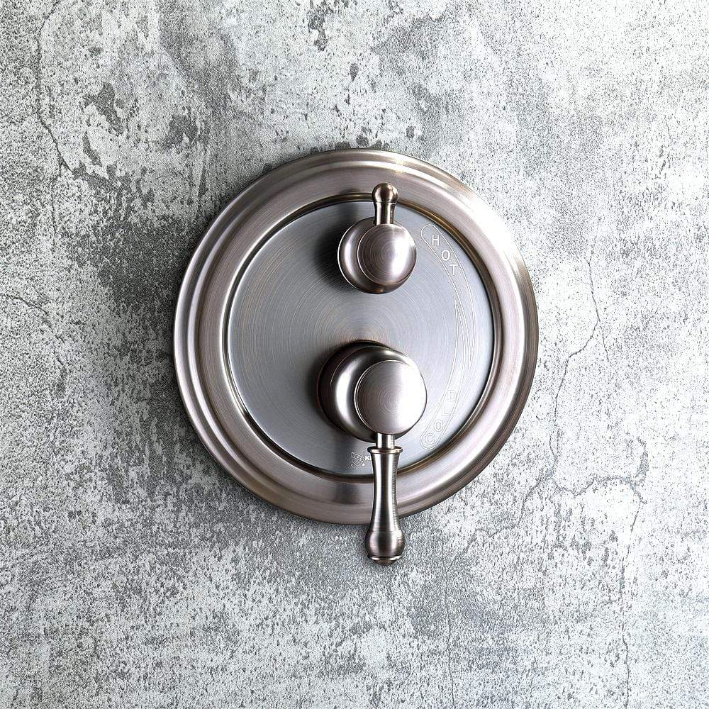 Grant Pressure Balance Shower System with Shower Head and Hand Shower