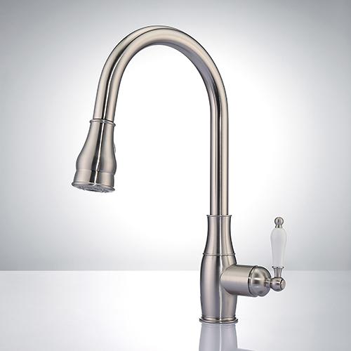 Hayes Single-Hole Pull-Down Kitchen Faucet