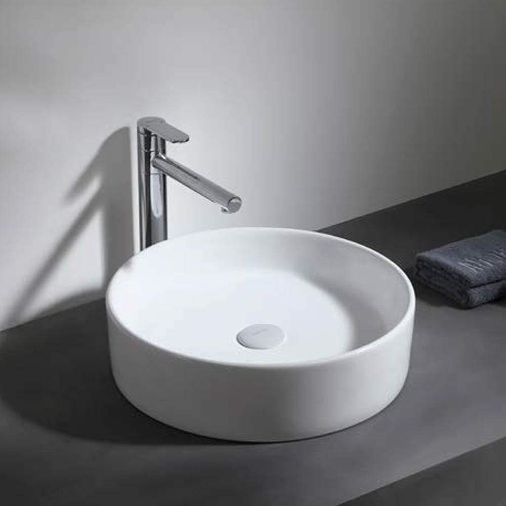 Holmen Vitreous China Round Vessel Sink