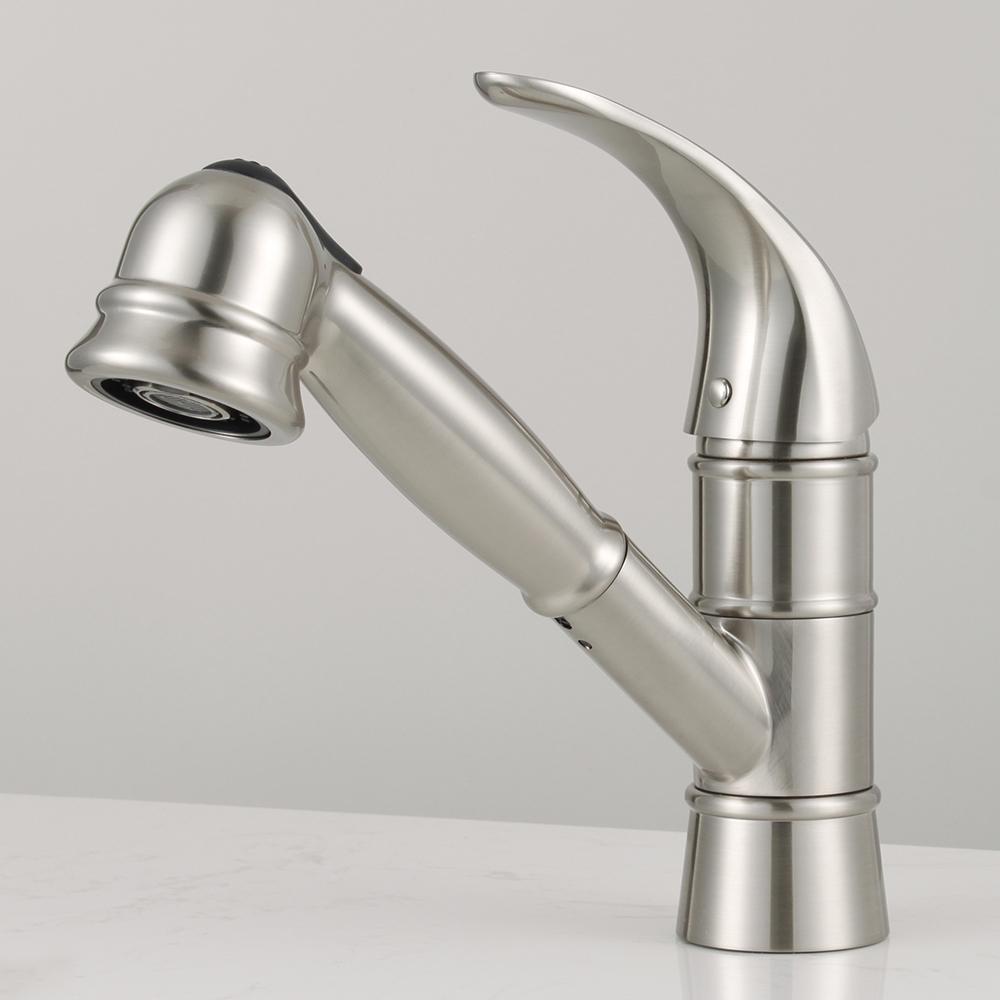 Hoover Single-Hole Pull-Out Kitchen Faucet