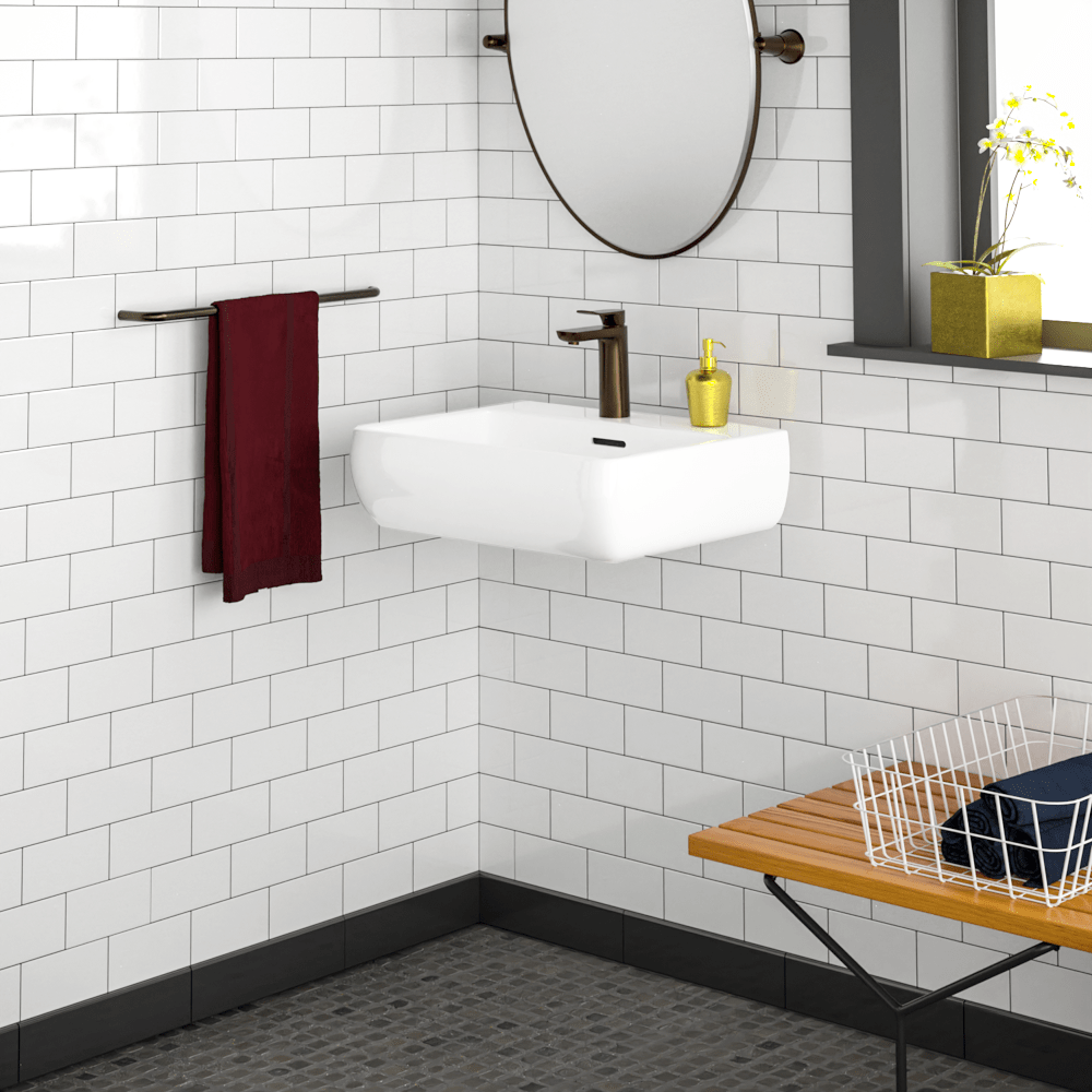 Hudson 200 Vitreous China Wall-Mount Sink