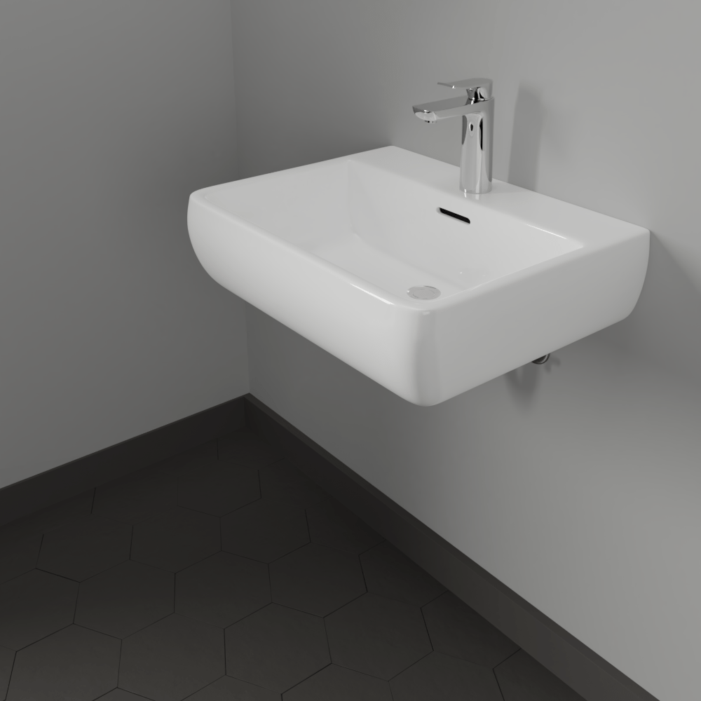 Hudson 200 Vitreous China Wall-Mount Sink