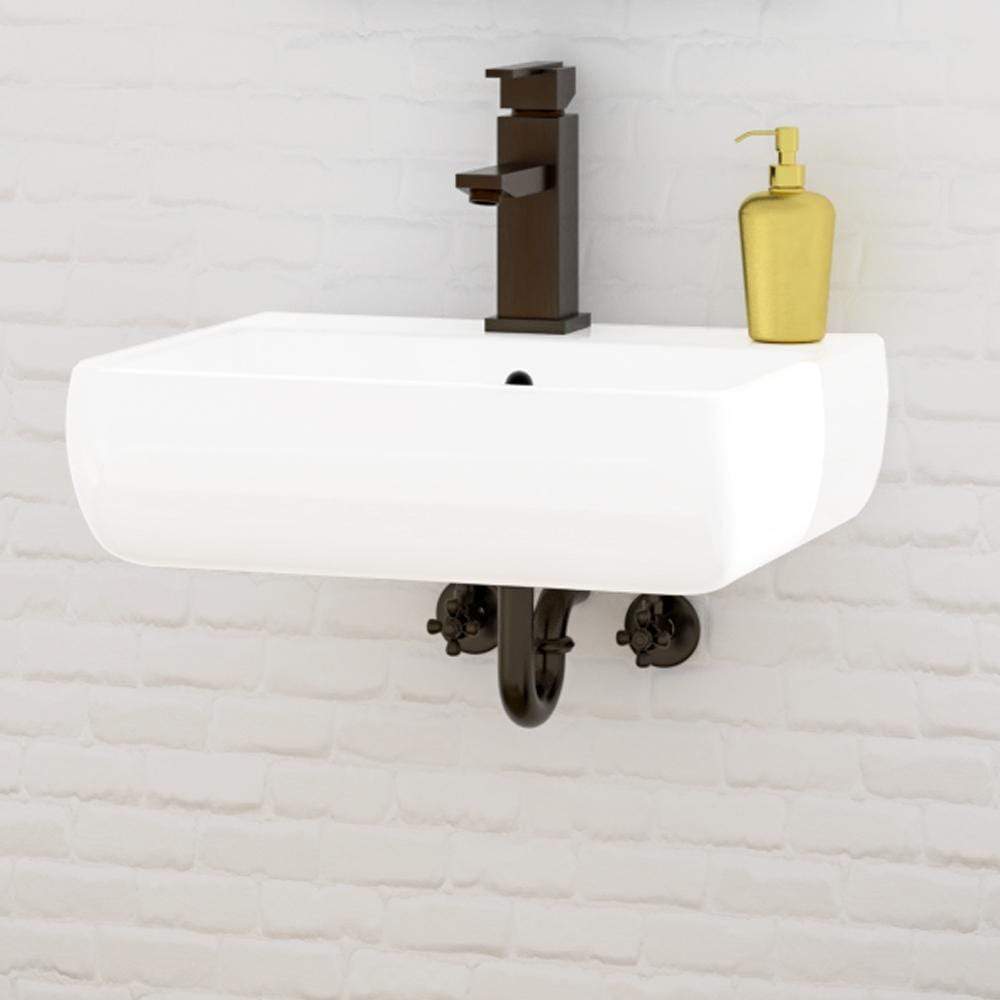 Hudson 300 Vitreous China Wall-Mount Sink