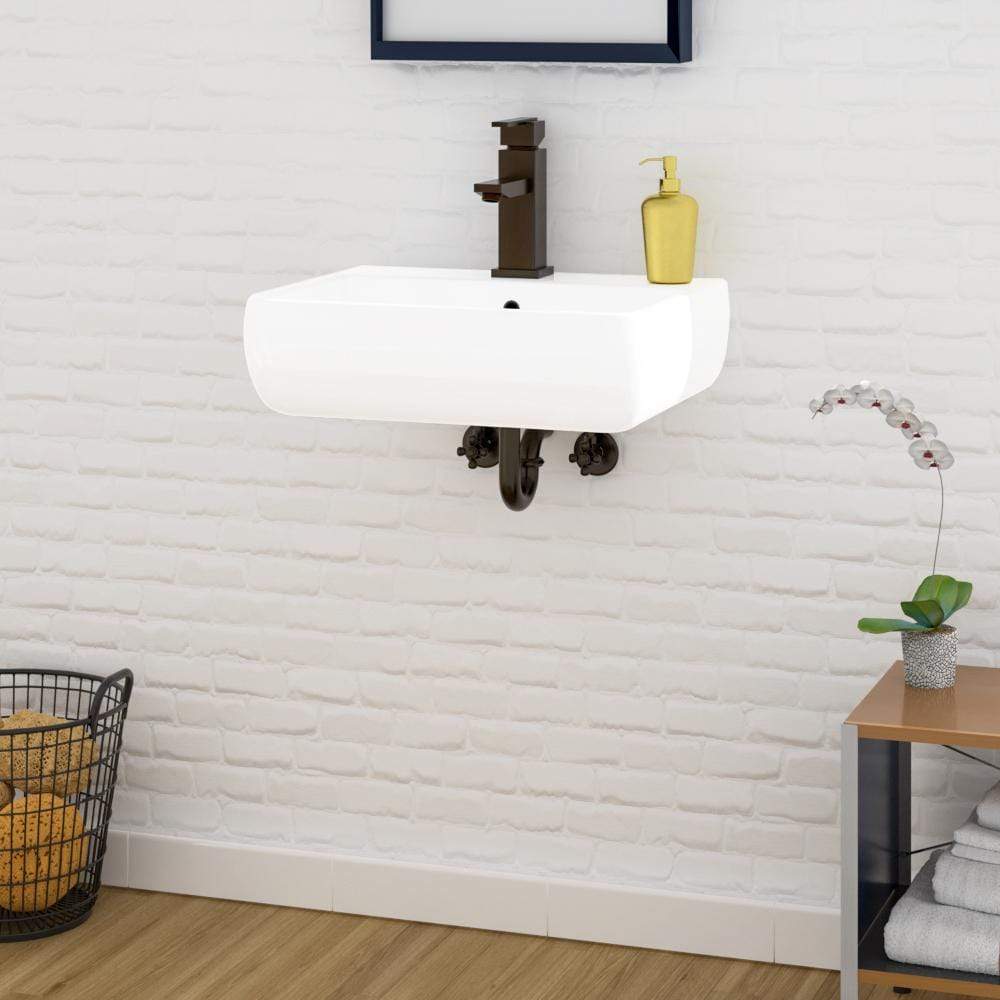 Hudson 300 Vitreous China Wall-Mount Sink