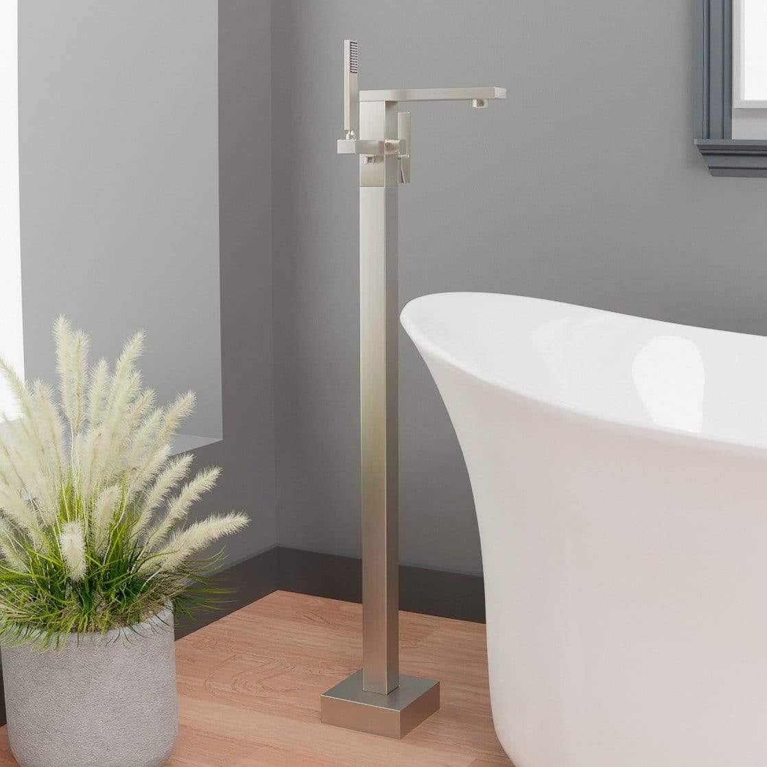 Kansai Freestanding Tub Faucet with Hand Shower