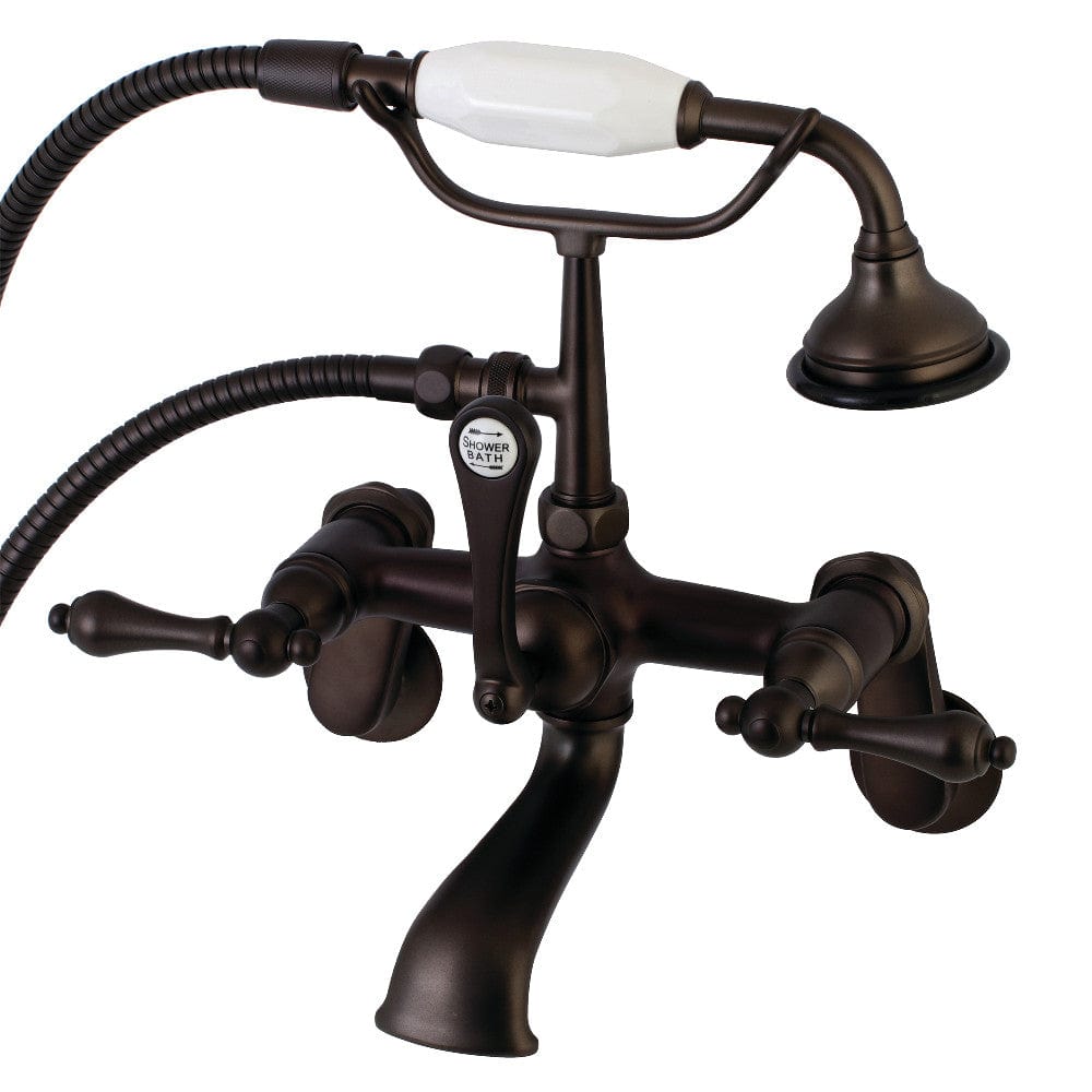 Kesten Wall-Mount Tub Faucet with Hand Shower
