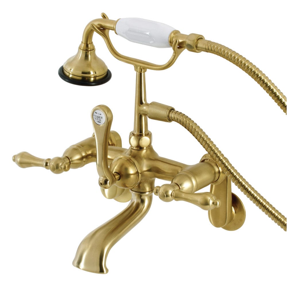 Kesten Wall-Mount Tub Faucet with Hand Shower
