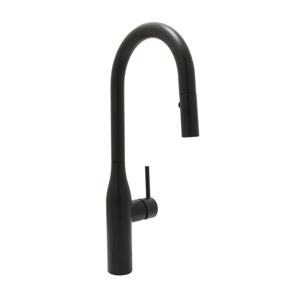 Lennox Single Handle Kitchen Faucet with Pull-Down Sprayer