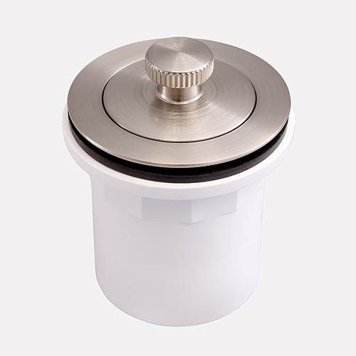 Lift-and-Turn Tub Drain with Hub Adapter