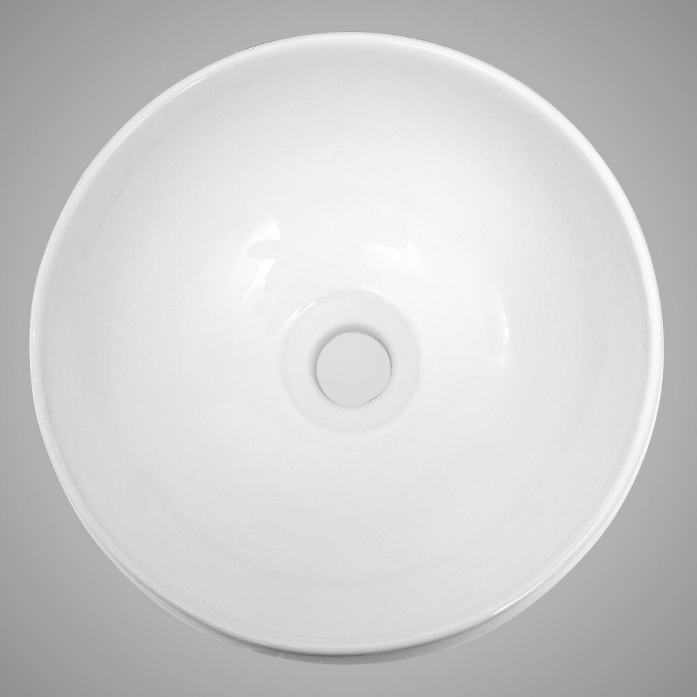 Manton Vitreous China Round Vessel Sink