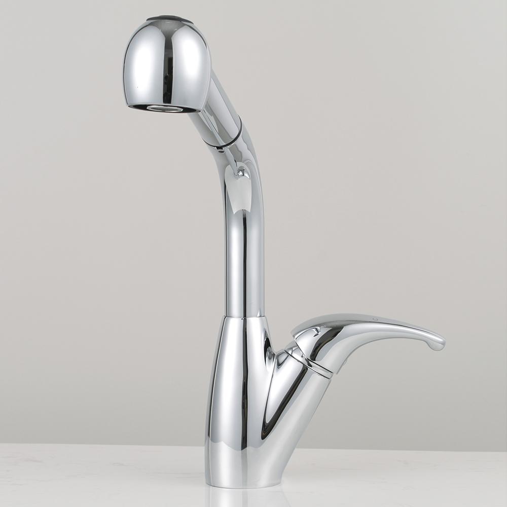 Markley Single-Hole Pull-Out Kitchen Faucet