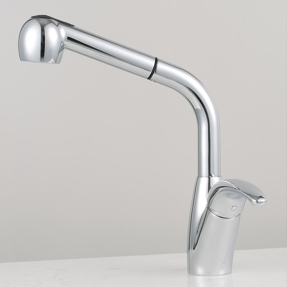 Markley Single-Hole Pull-Out Kitchen Faucet