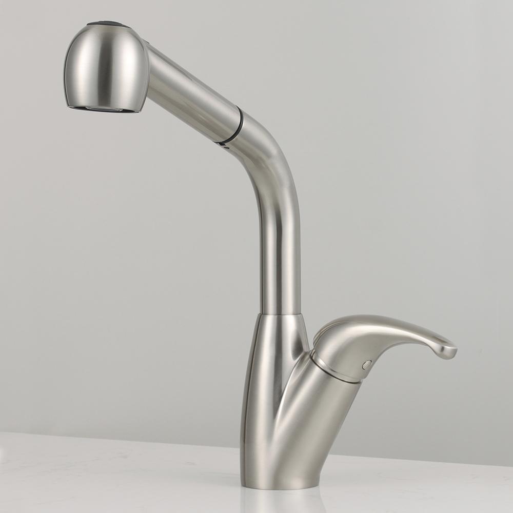 Markley Single-Hole Pull-Out Kitchen Faucet
