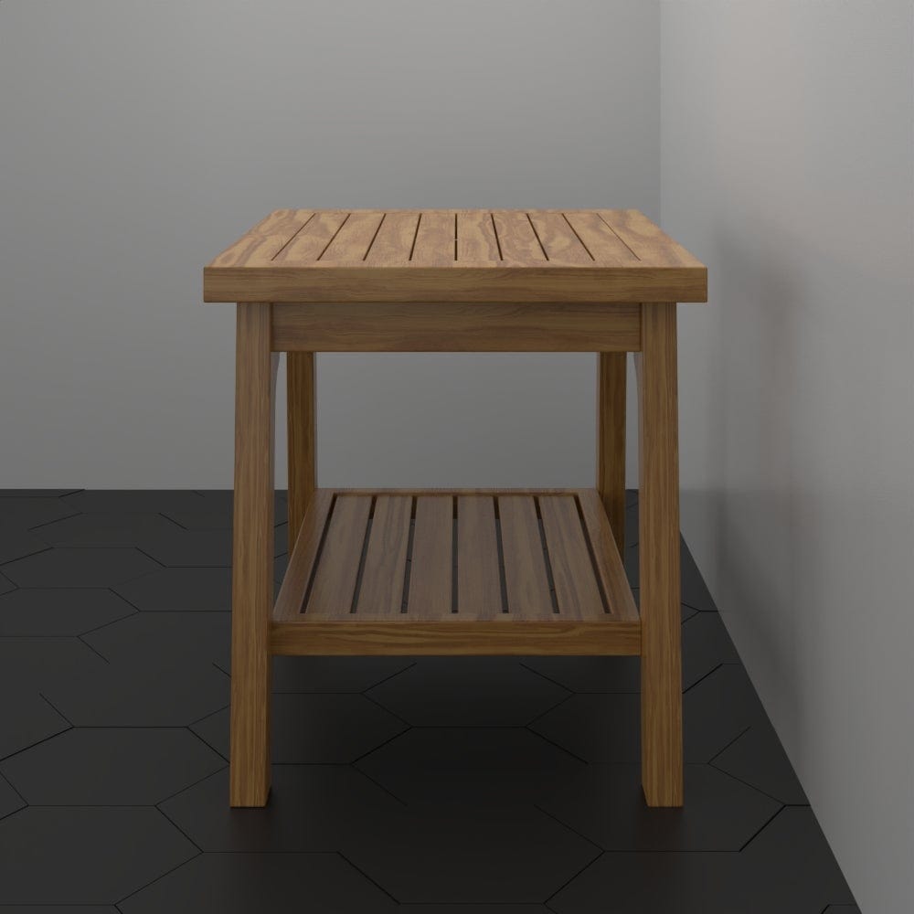 Parnes Teak Shower Stool