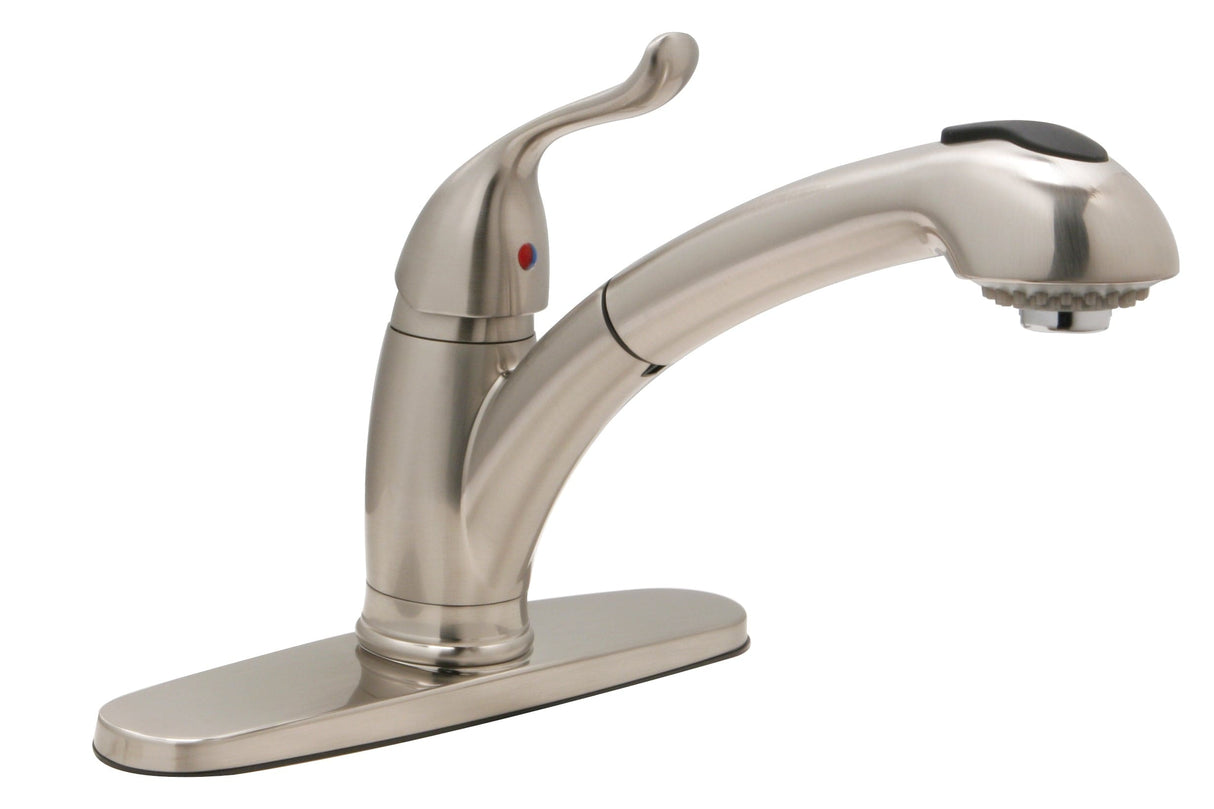 Ryan Single Handle Kitchen Faucet with Pull-Out Sprayer