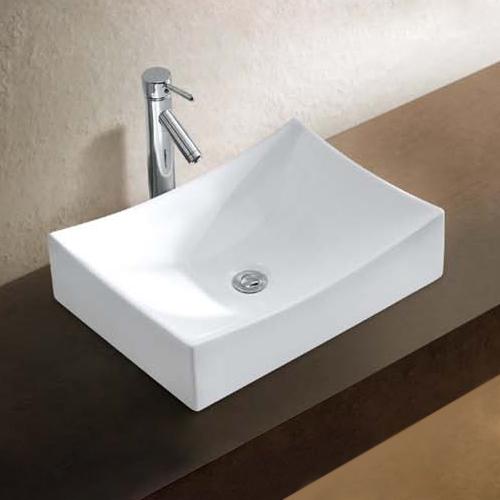 Saginaw Vitreous China Rectangular Vessel Sink