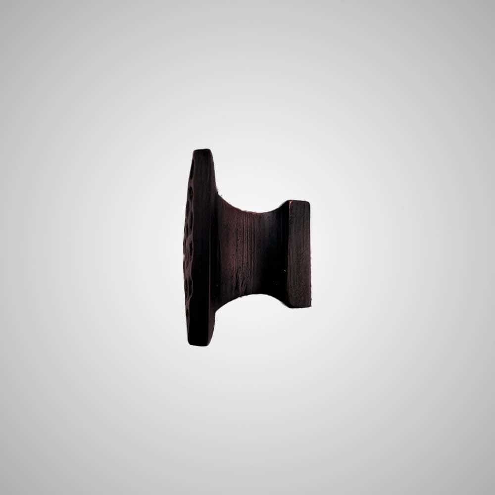 Square Hammered Cabinet Knob