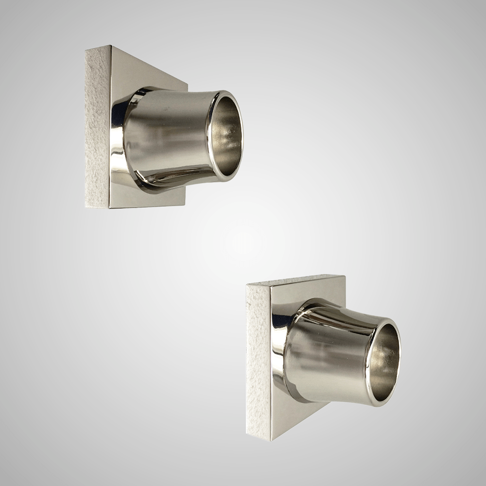 Square Shower Rod Flanges