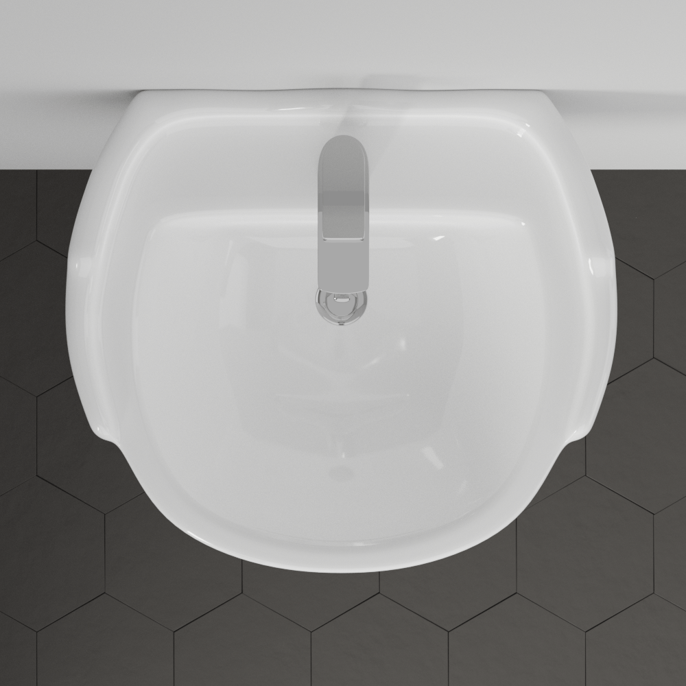 Stanfield Vitreous China Pedestal Sink - Large