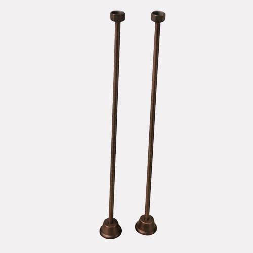 Straight Deck-Mount Tub Supply Lines