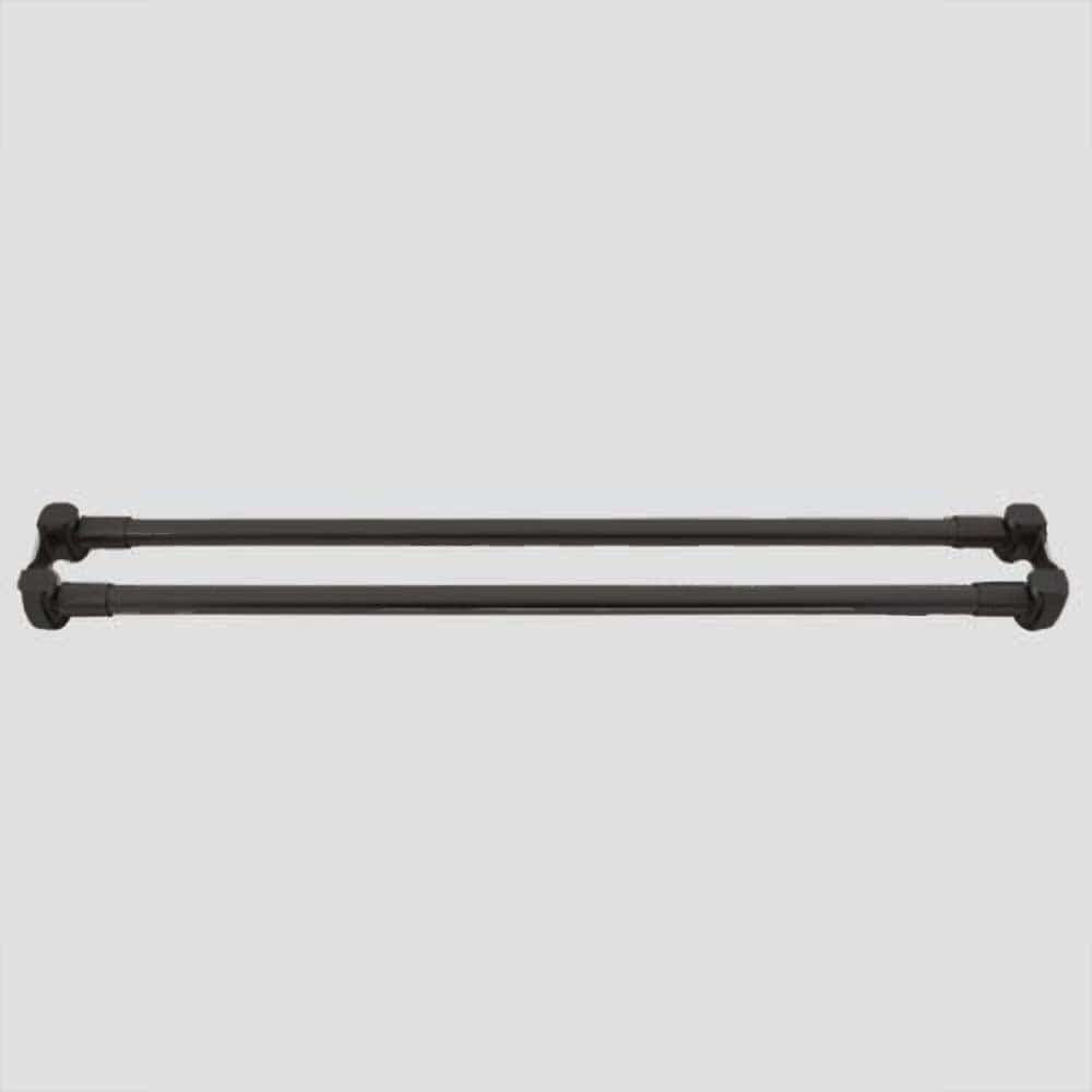 Straight Double Solid Brass Shower Rod