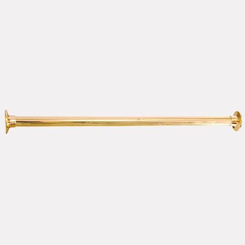 Straight Solid Brass Shower Rod