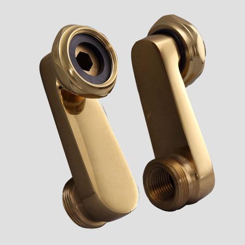 Swivel-Arm Couplers for Deck-Mount Tub Faucets