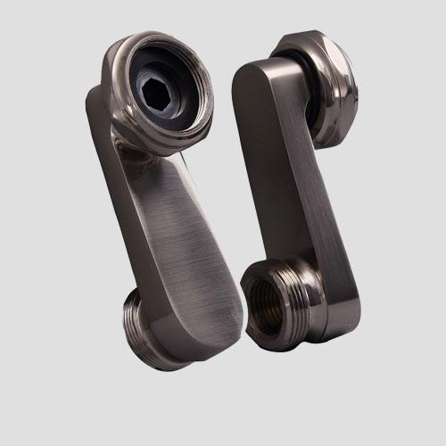 Swivel-Arm Couplers for Deck-Mount Tub Faucets