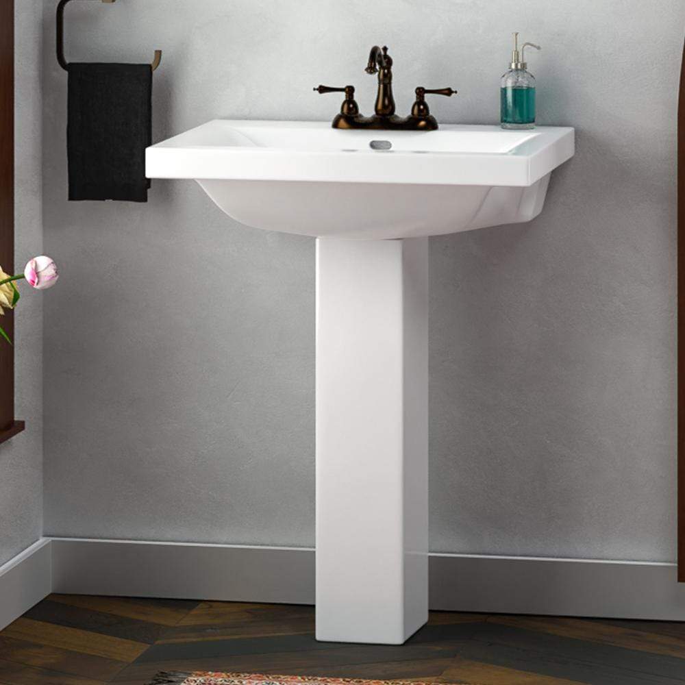 Sylvania 200 Vitreous China Pedestal Sink
