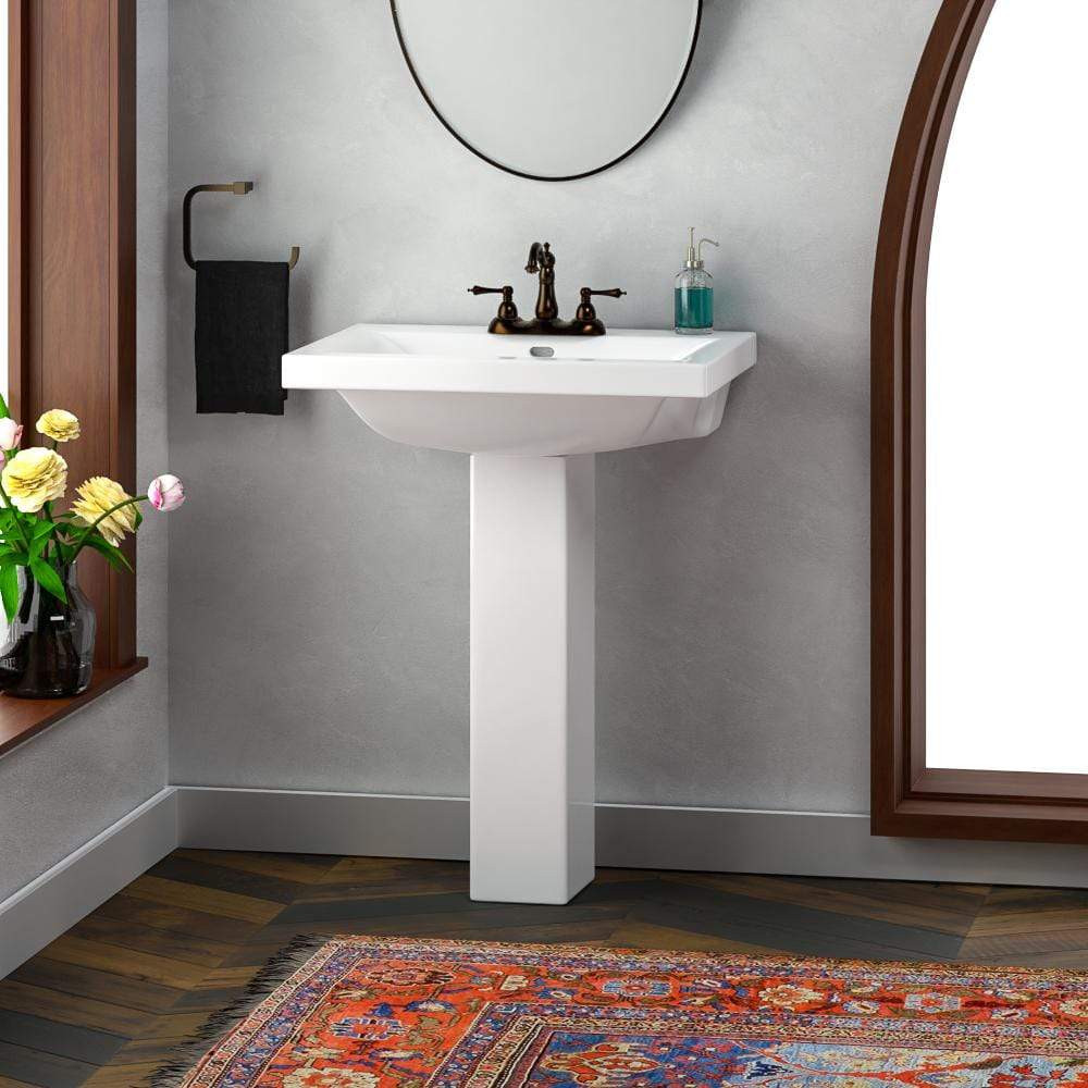 Sylvania 200 Vitreous China Pedestal Sink